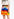Colorful paint stroke print A-line mini skirt Faume - seconde main