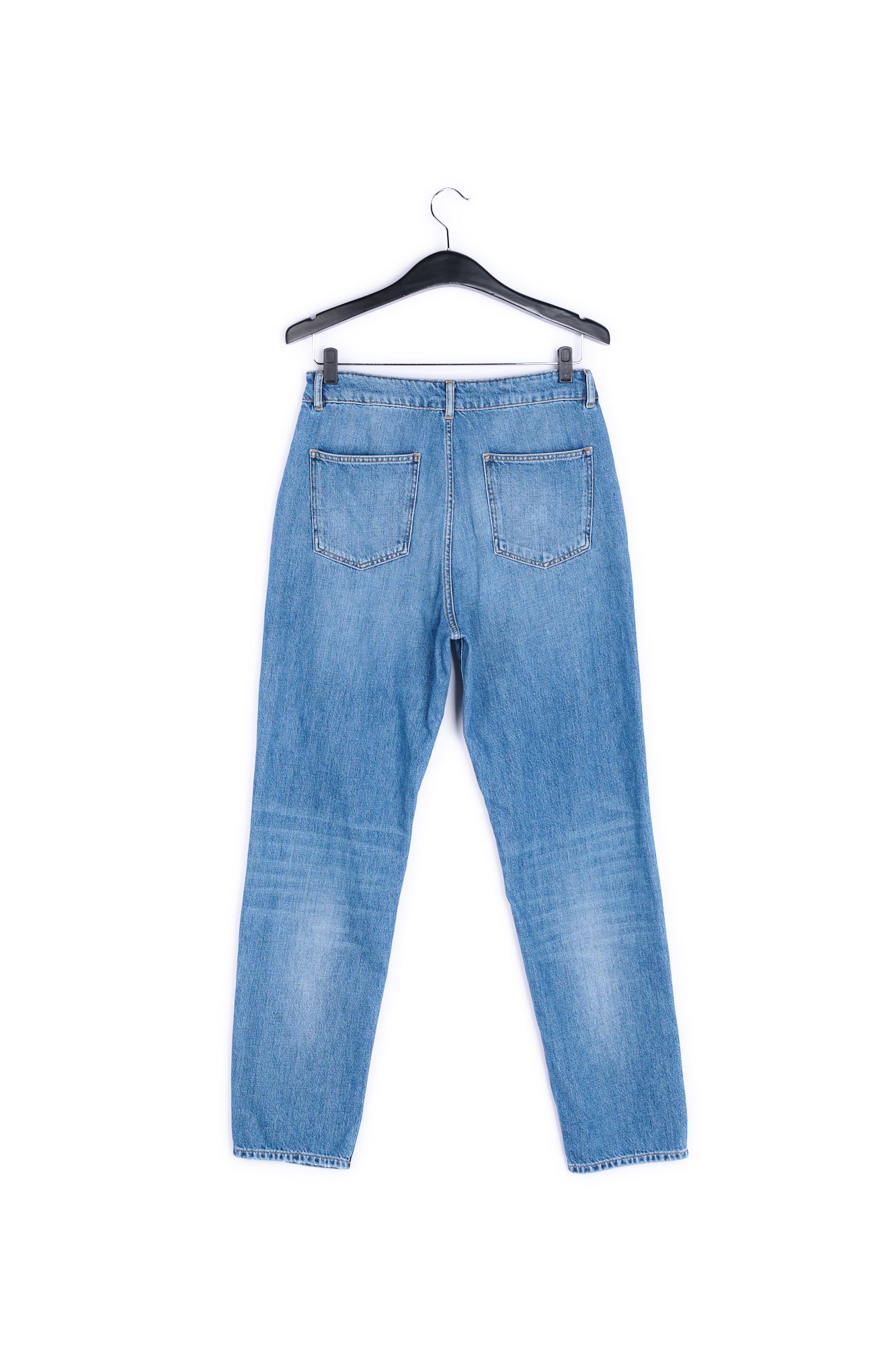 Loose-fit distressed blue jeans RE—SSENTIEL | Essentiel second hand