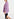 Mauve boxy cut cardigan Faume - seconde main
