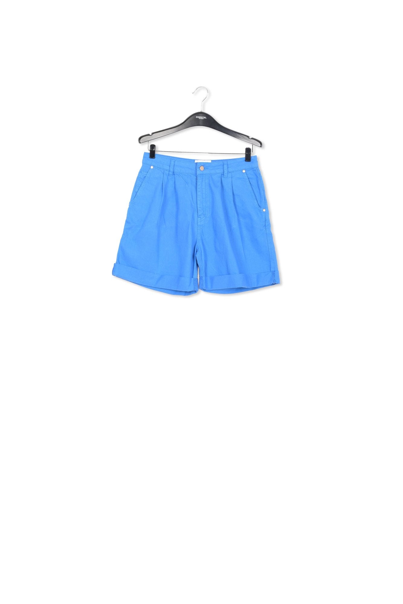 Blue denim boyfriend shorts RE—SSENTIEL | Essentiel second hand