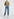 Zarmadillo straight blue denim Faume - seconde main