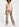Beige checked wide-leg pants Faume - seconde main