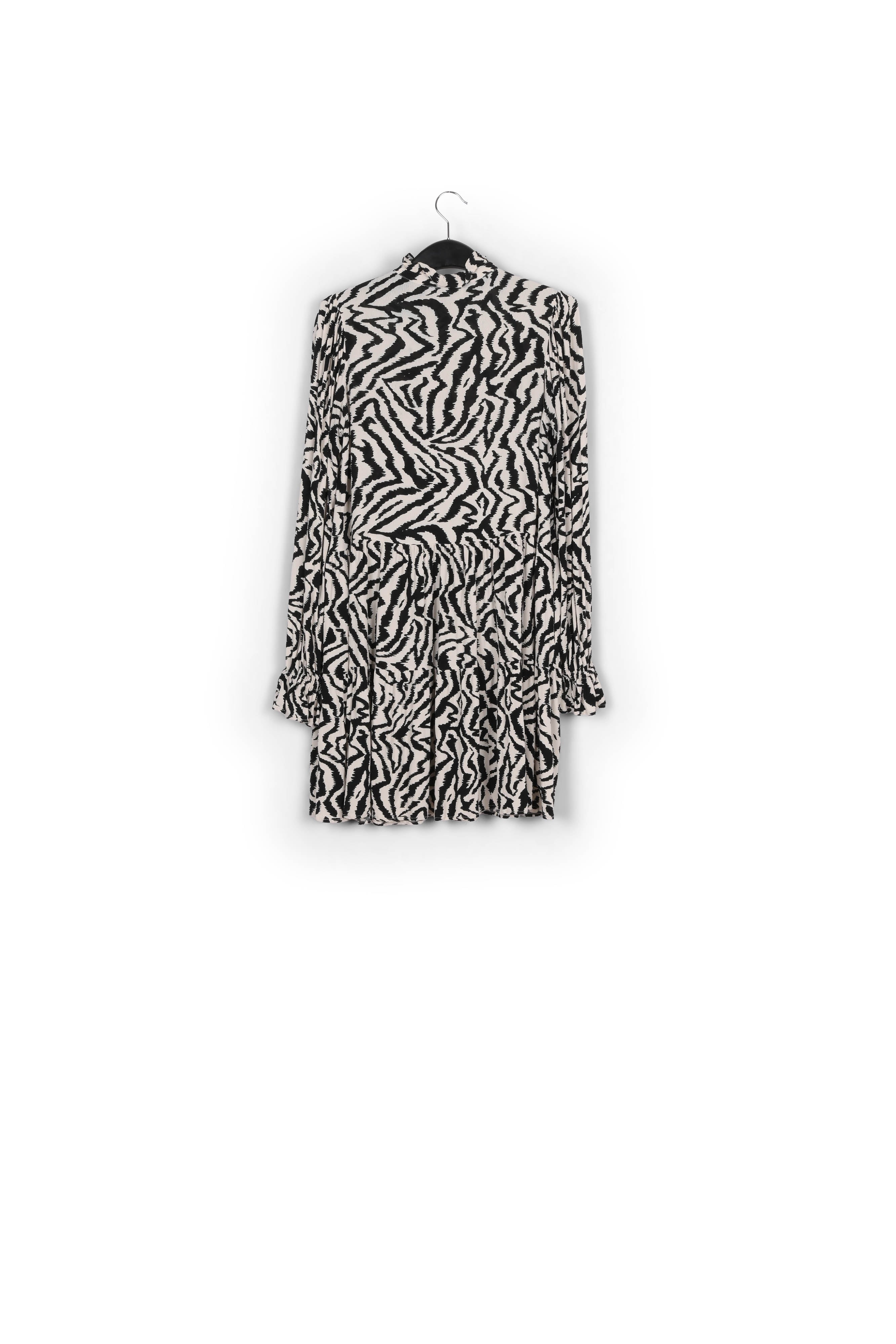 Zebra print and dots A-line mini dress RE—SSENTIEL | Essentiel second hand