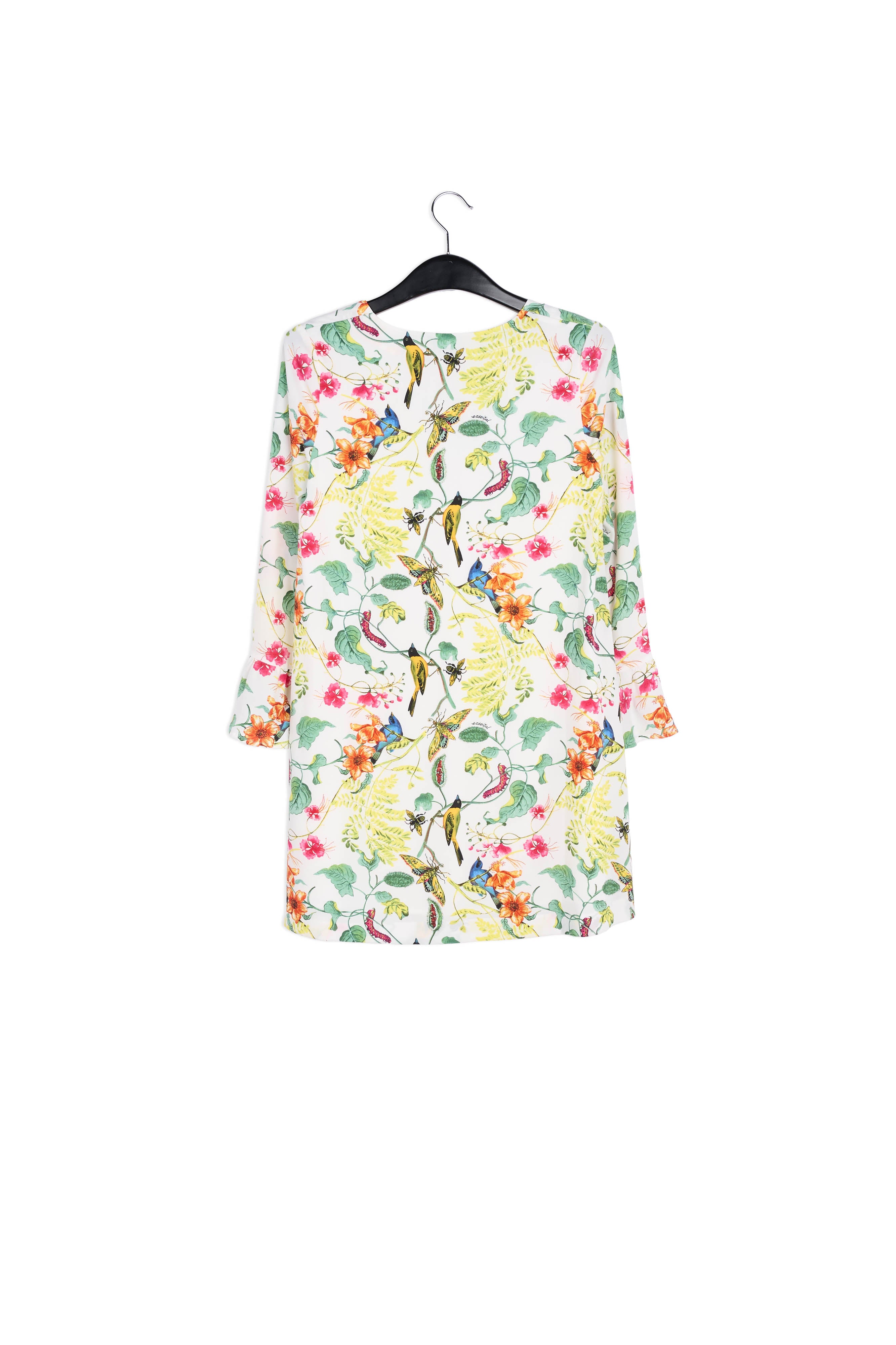 Ruffled floral mini dress RE—SSENTIEL | Essentiel second hand