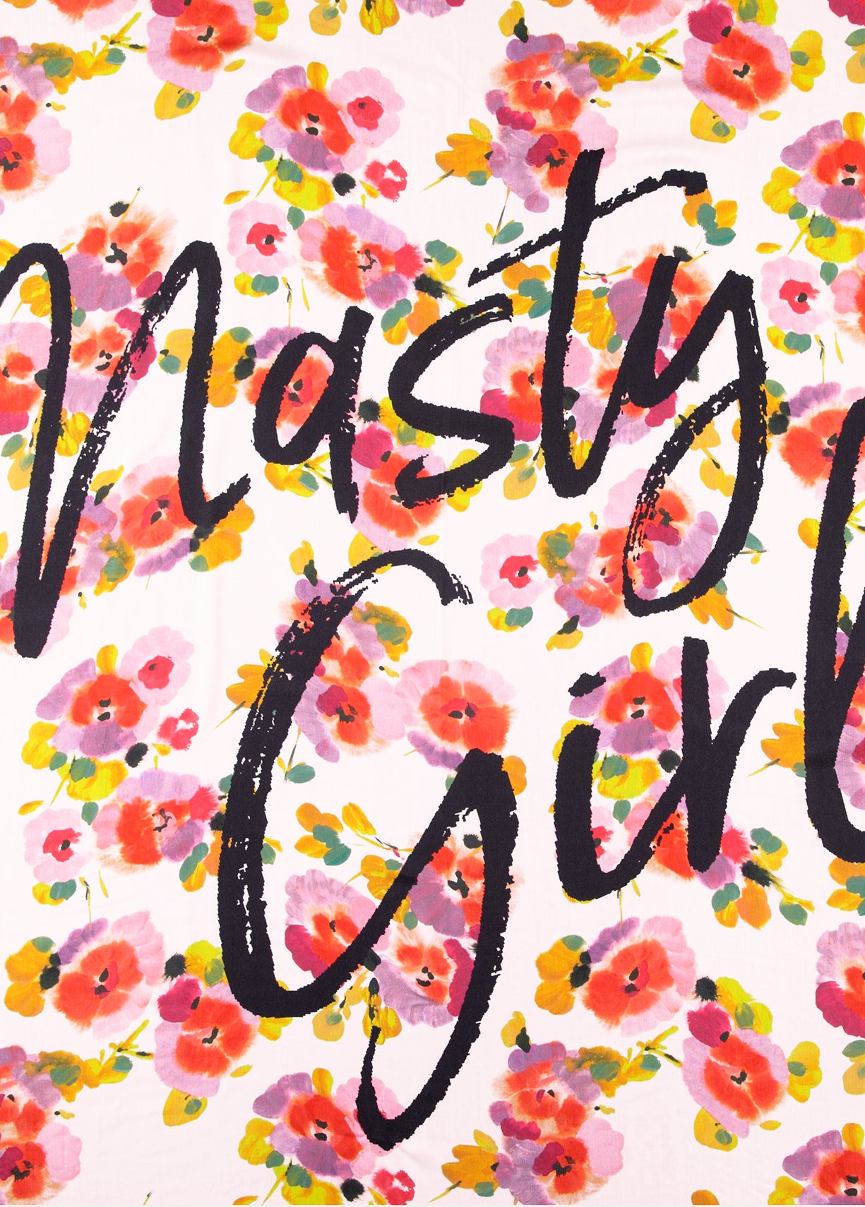 Off-white floral scarf RE—SSENTIEL | Essentiel second hand