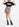 Black organic cotton slogan T-shirt Faume - seconde main