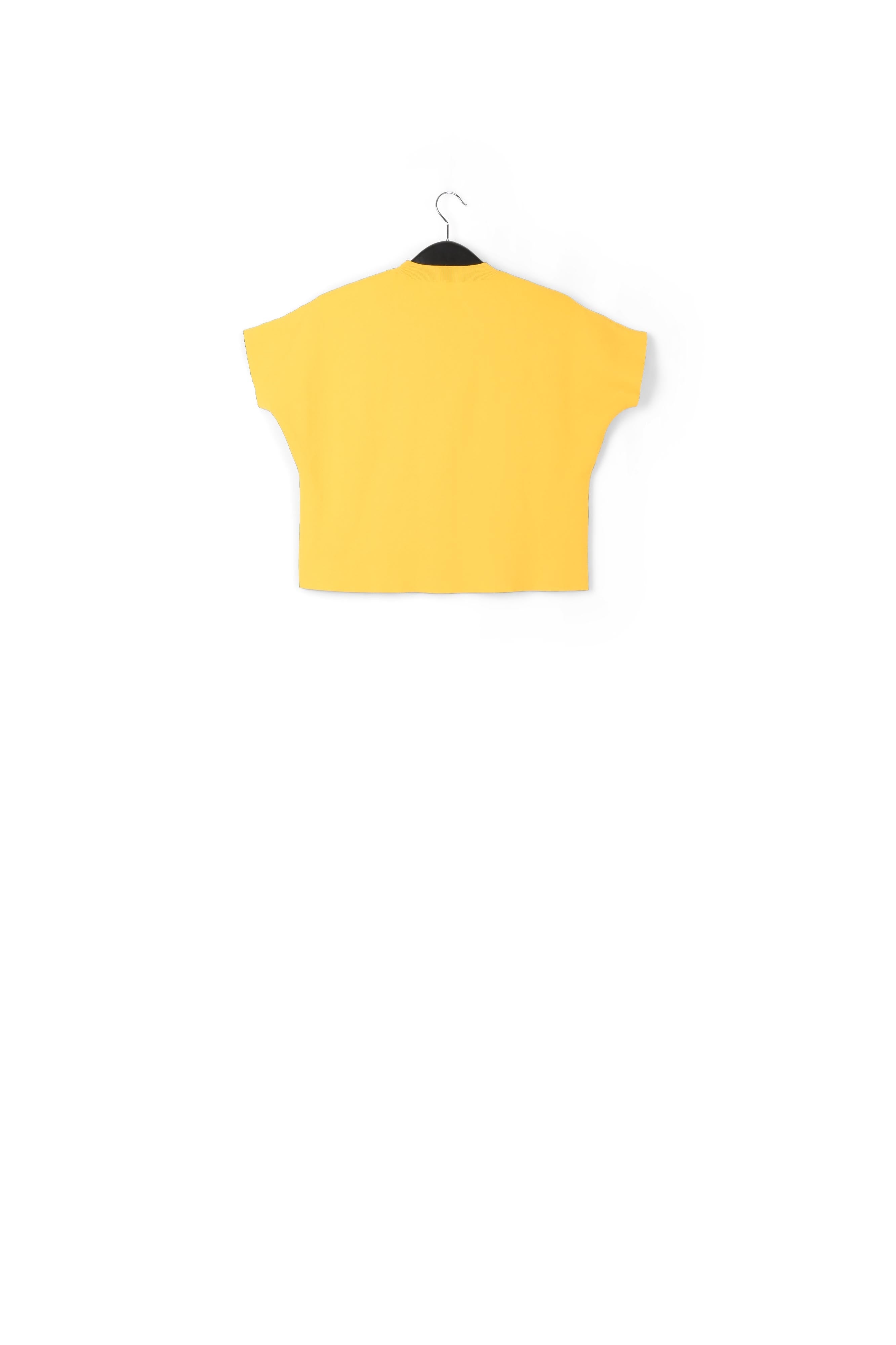 Top en tricot jaune RE—SSENTIEL | Essentiel second hand