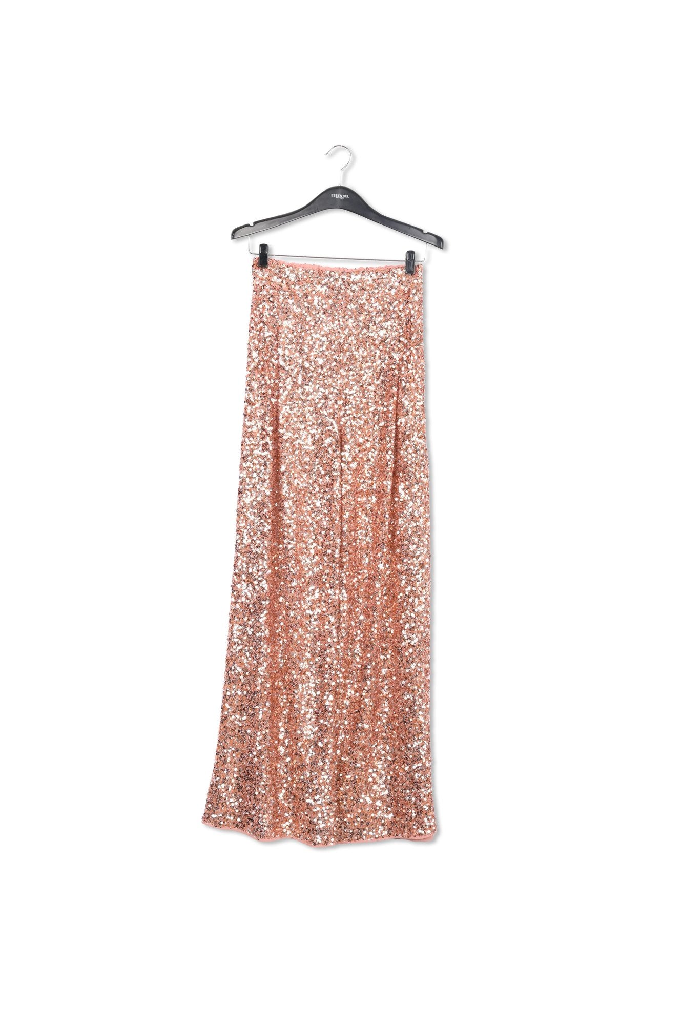 Orange sequin-embellished wide-leg pants RE—SSENTIEL | Essentiel second hand