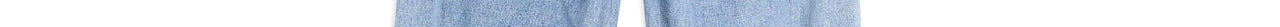 Cropped blauwe jeans met retro wassing Faume - seconde main