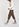 Gebroken witte cardigan met strasknopen Faume - seconde main