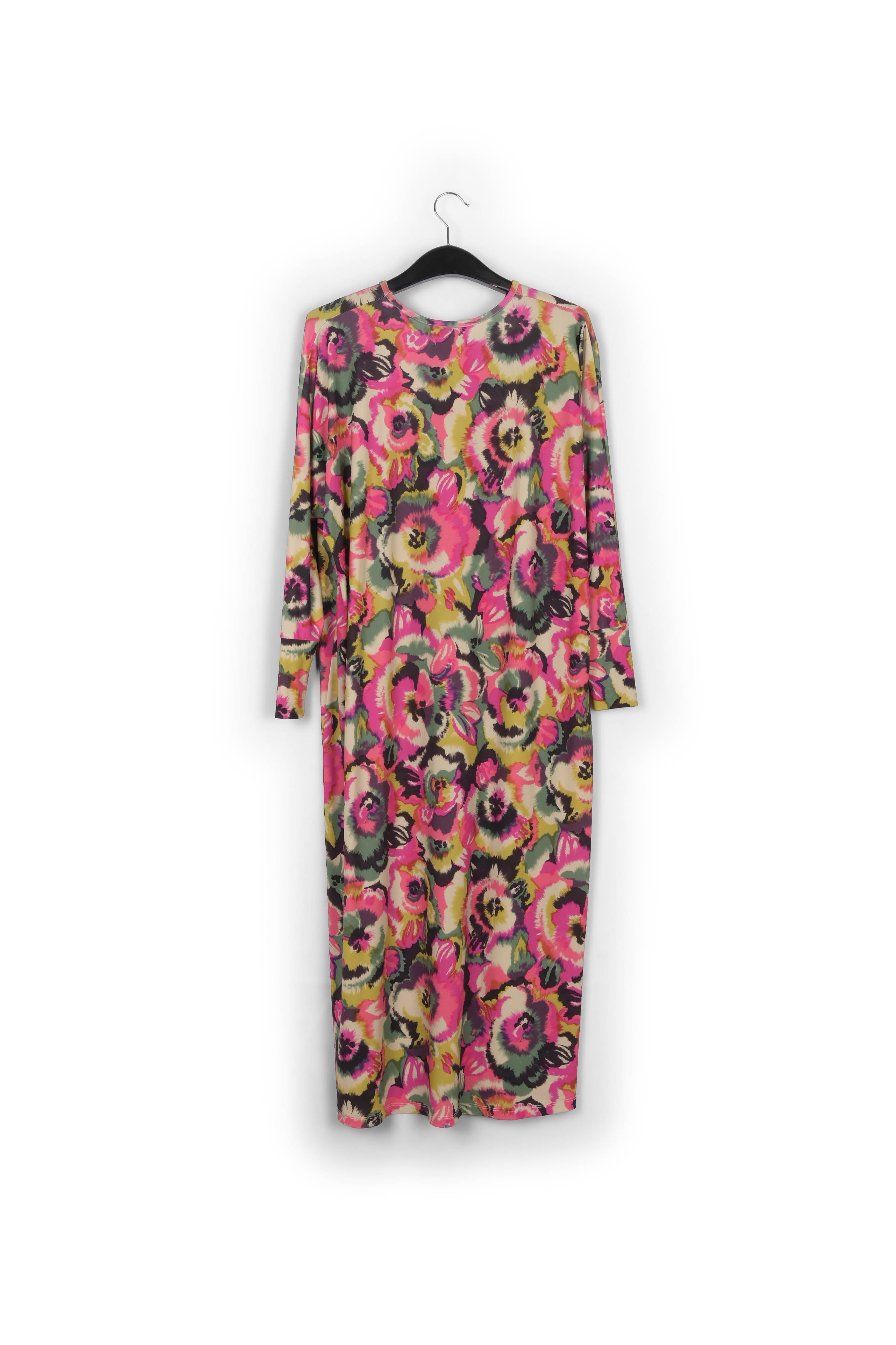 Multicolor midi-length dress with floral print RE—SSENTIEL | Essentiel second hand