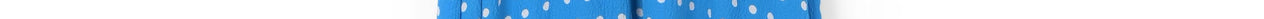 Blauwe midirok met witte stippen Faume - seconde main