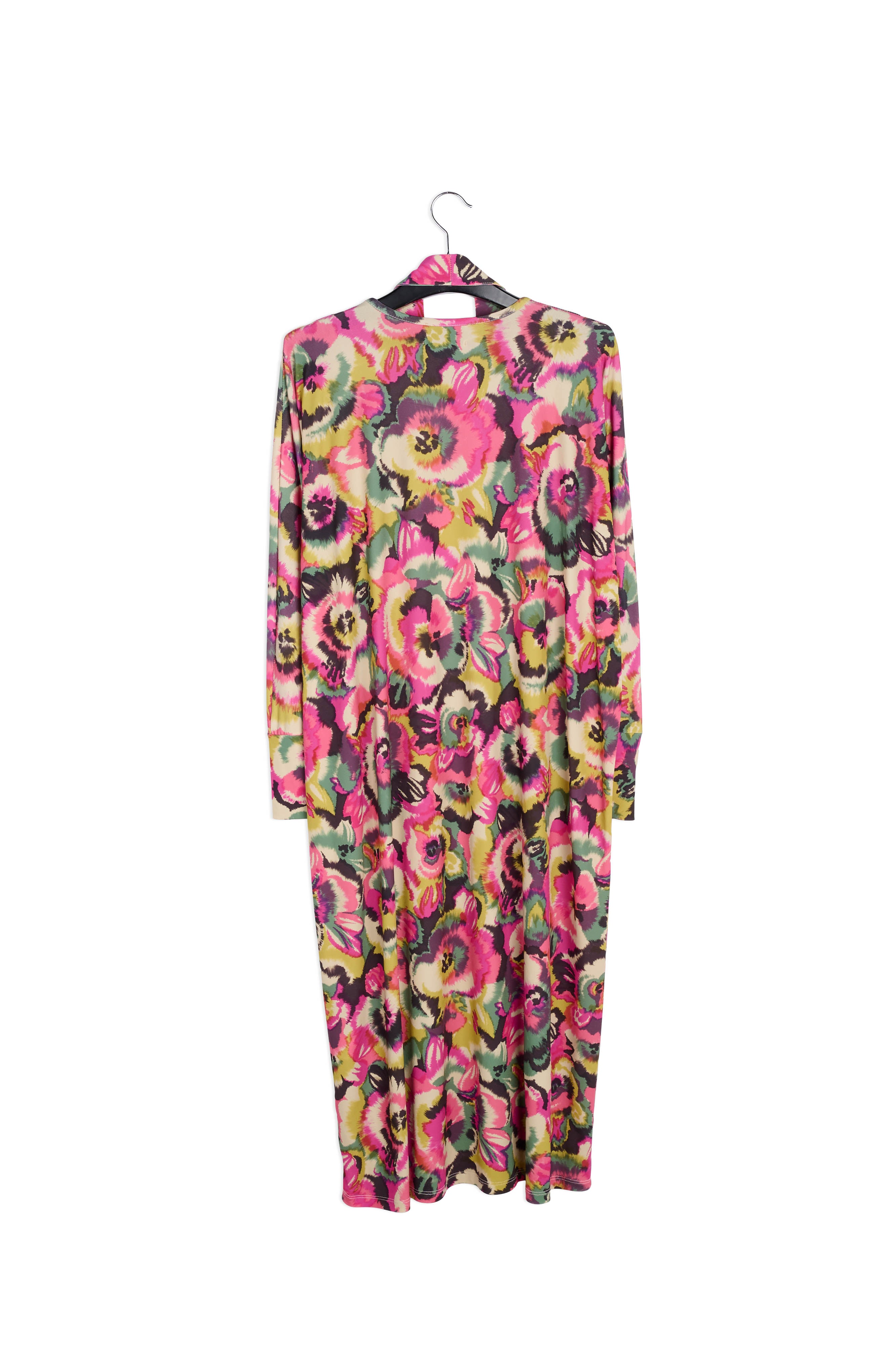 Multicolor midi-length dress with floral print RE—SSENTIEL | Essentiel second hand
