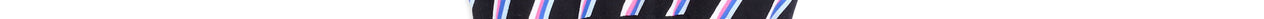 Black polo shirt with neon stripes Faume - seconde main