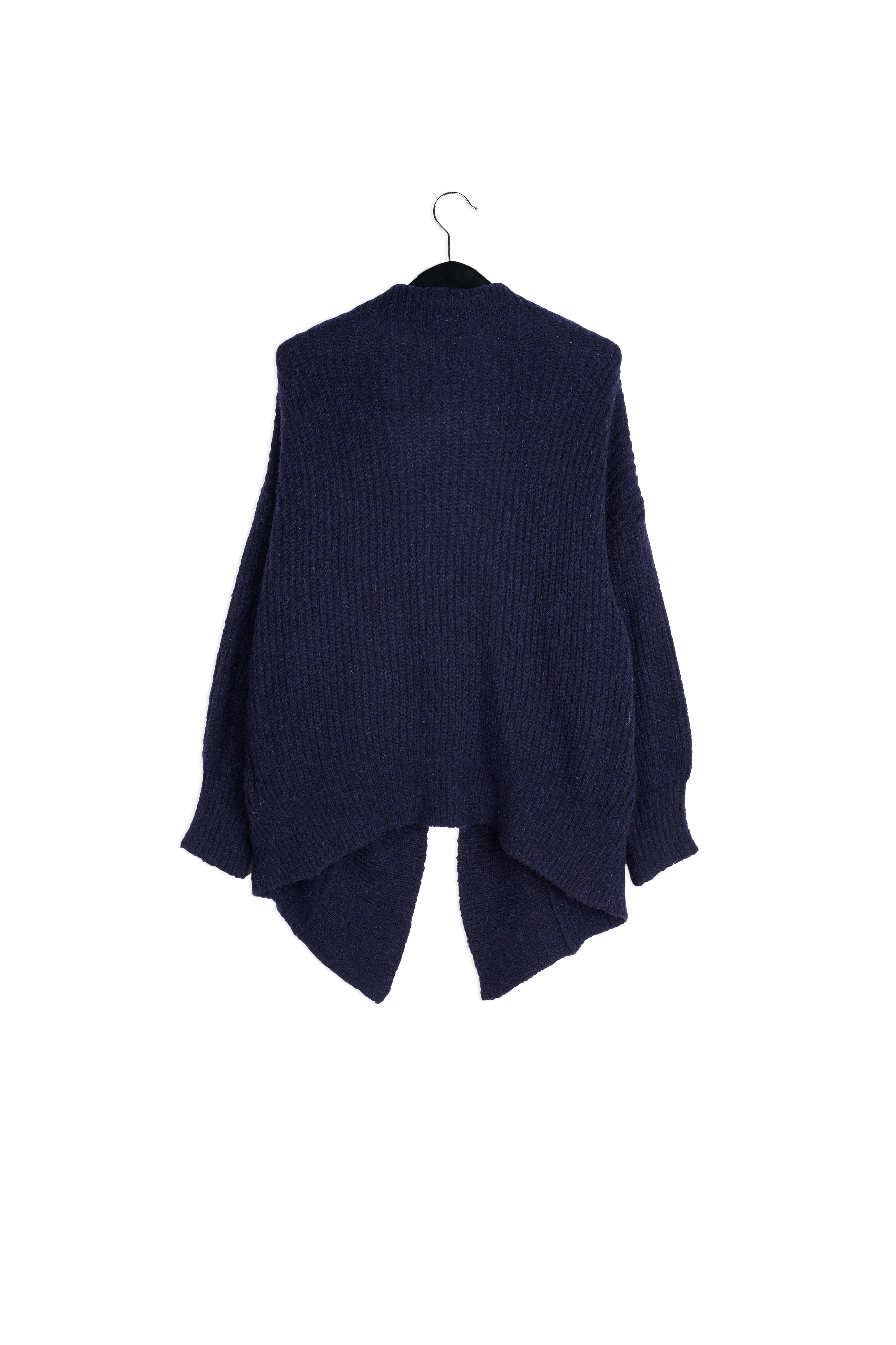 Bright blue shawl collar cardigan RE—SSENTIEL | Essentiel second hand