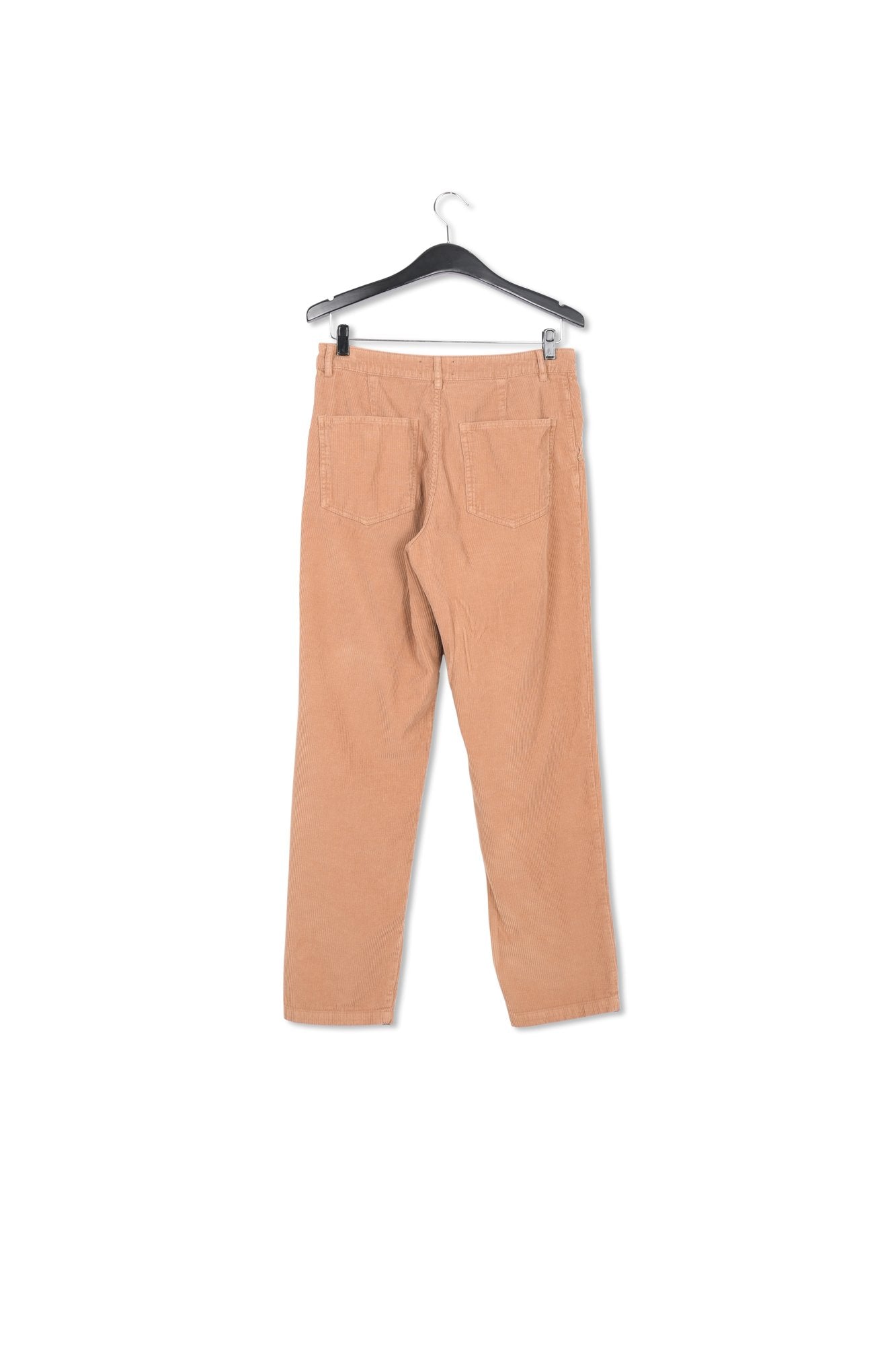 Camel cotton-corduroy pants RE—SSENTIEL | Essentiel second hand