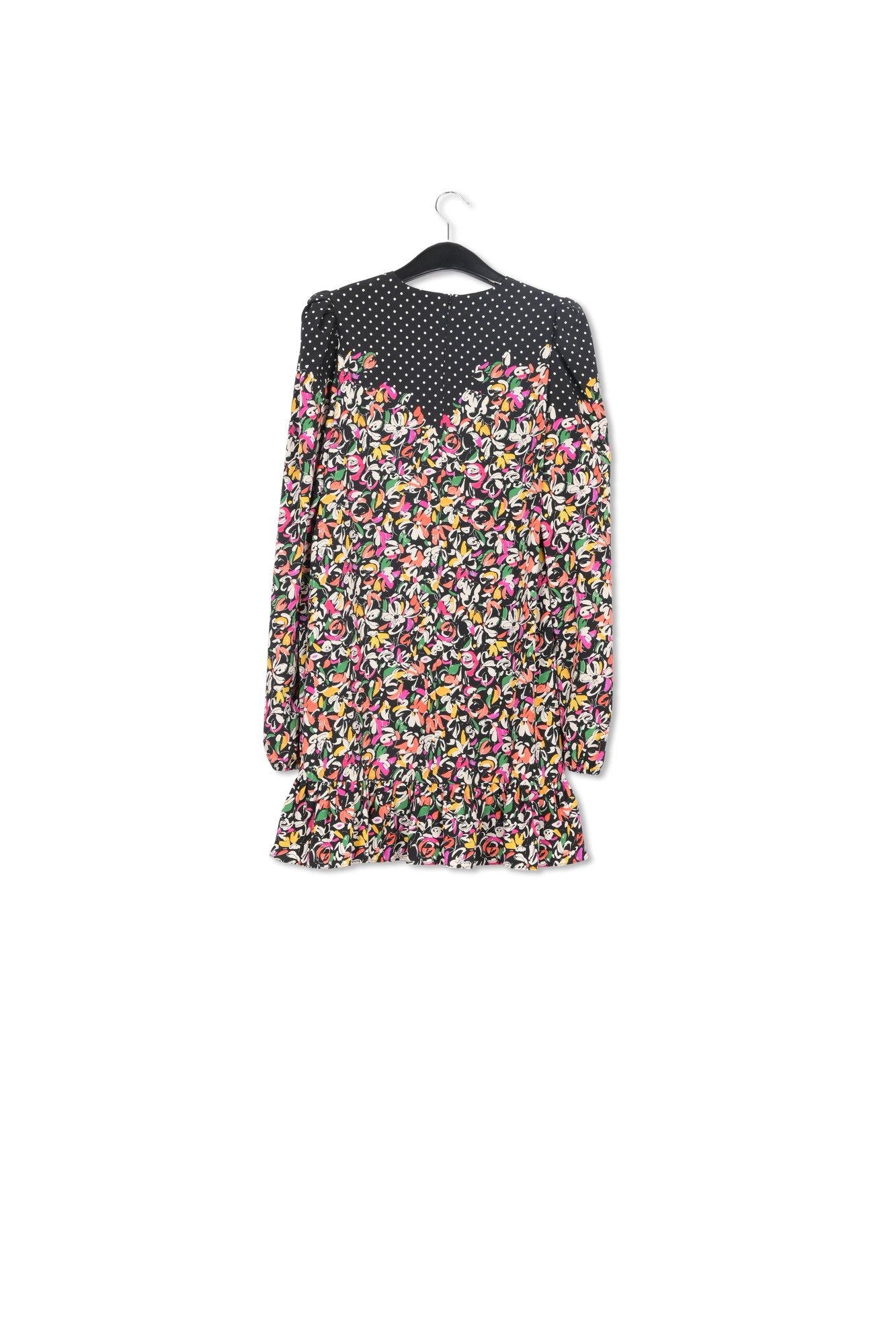 Colorful floral and polka-dot mixed-print dress RE—SSENTIEL | Essentiel second hand