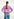 Lilac and purple checked cropped jacket Faume - seconde main