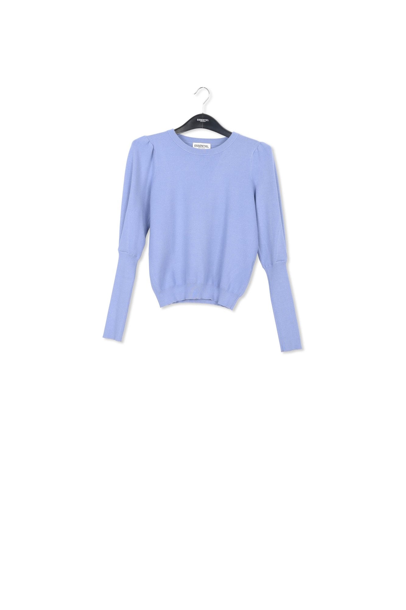 Pull bleu aux épaules bouffantes RE—SSENTIEL | Essentiel second hand