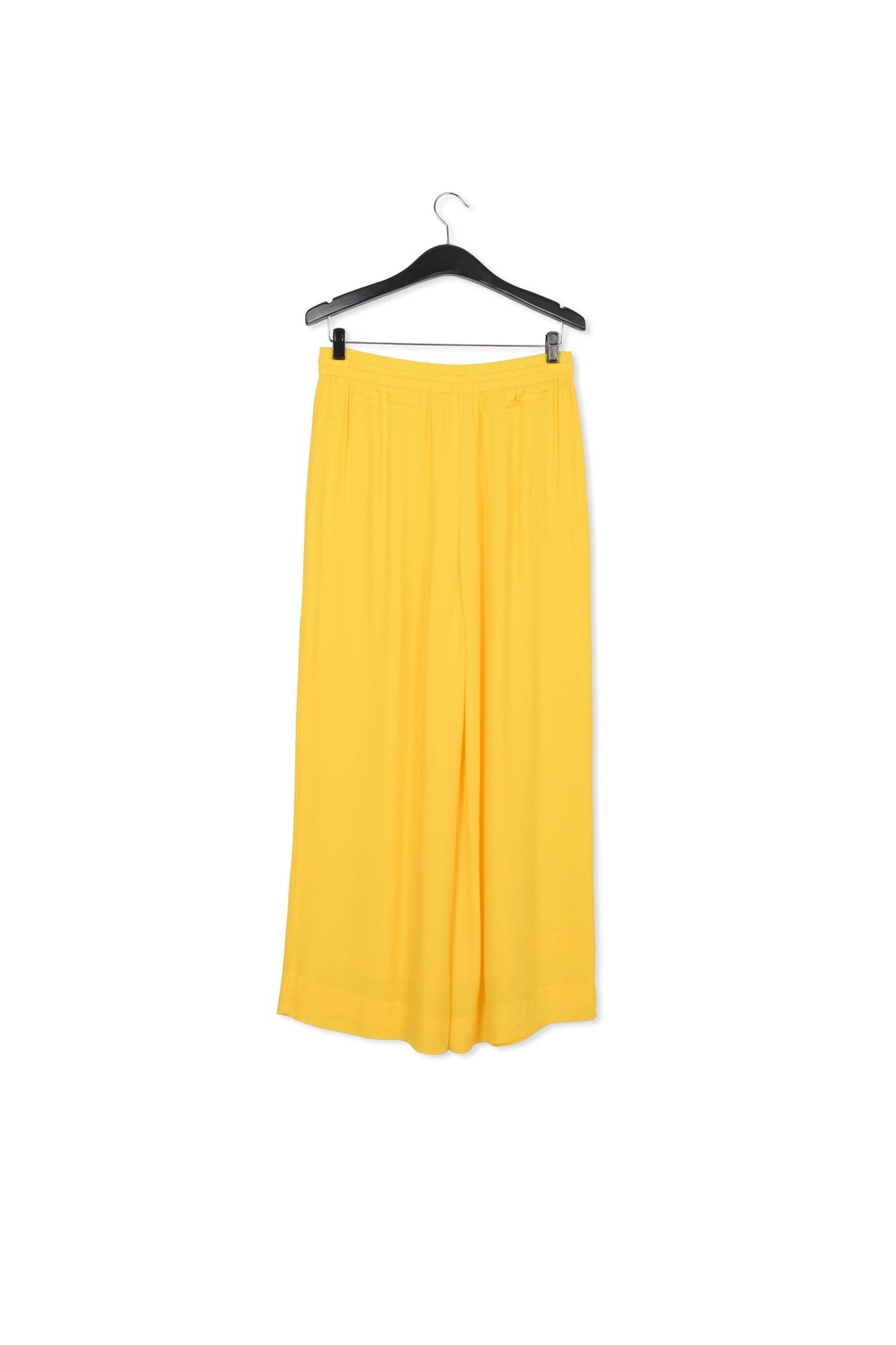 Yellow wide-leg pants RE—SSENTIEL | Essentiel second hand