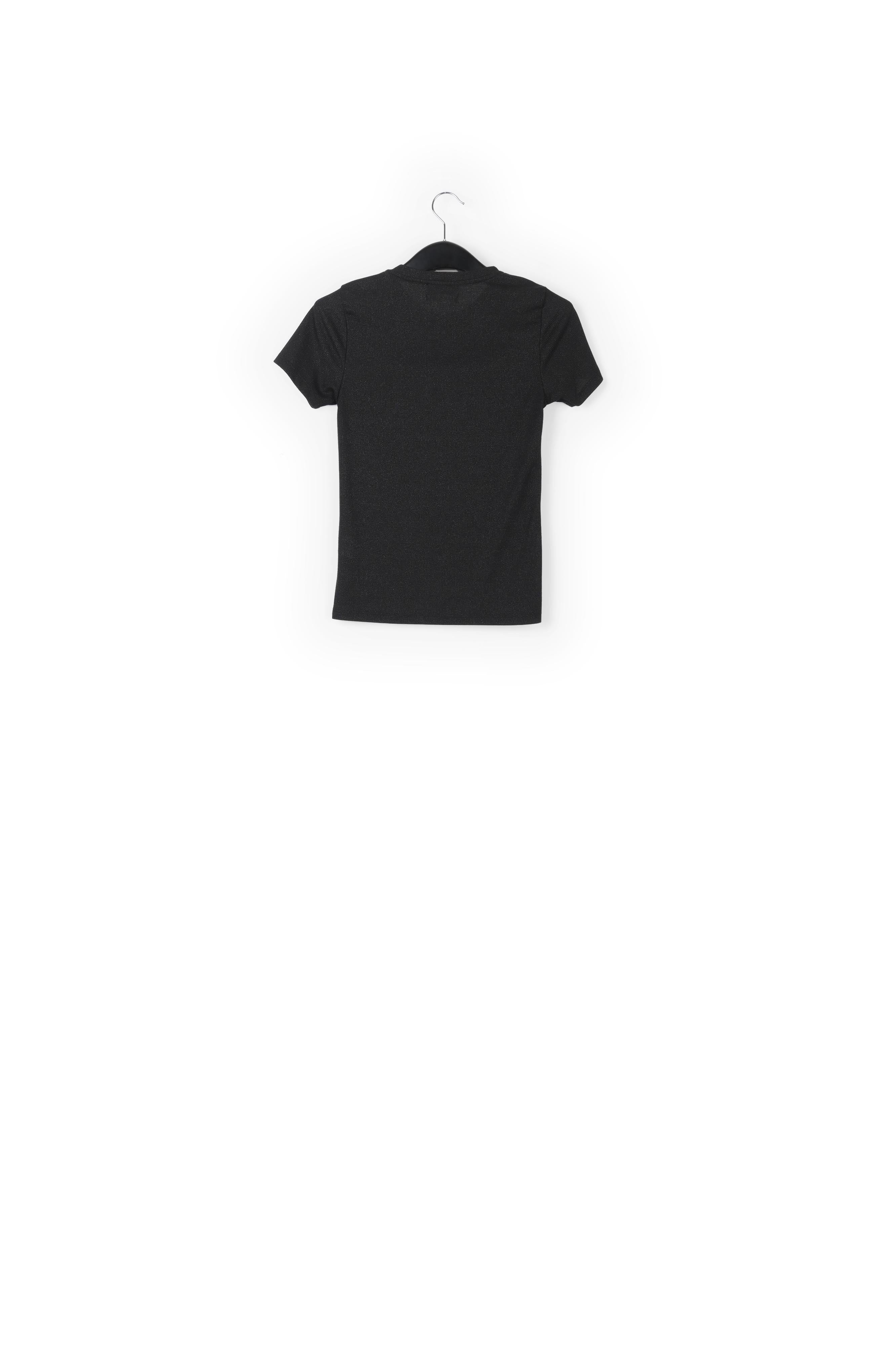 Black lurex T-shirt RE—SSENTIEL | Essentiel second hand