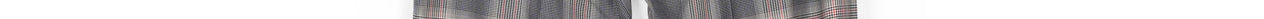 Grey plaid wide-leg pants Faume - seconde main