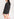 Black double-breasted denim blazer Faume - seconde main