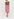 Pink sequin-embroidered A-line skirt Faume - seconde main