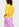 Yellow ribbed open cardigan with accentuated trims Faume - seconde main