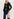 Zwarte blazer met pailletten Faume - seconde main