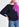 Dark blue fine knit wool-blend sweater Faume - seconde main