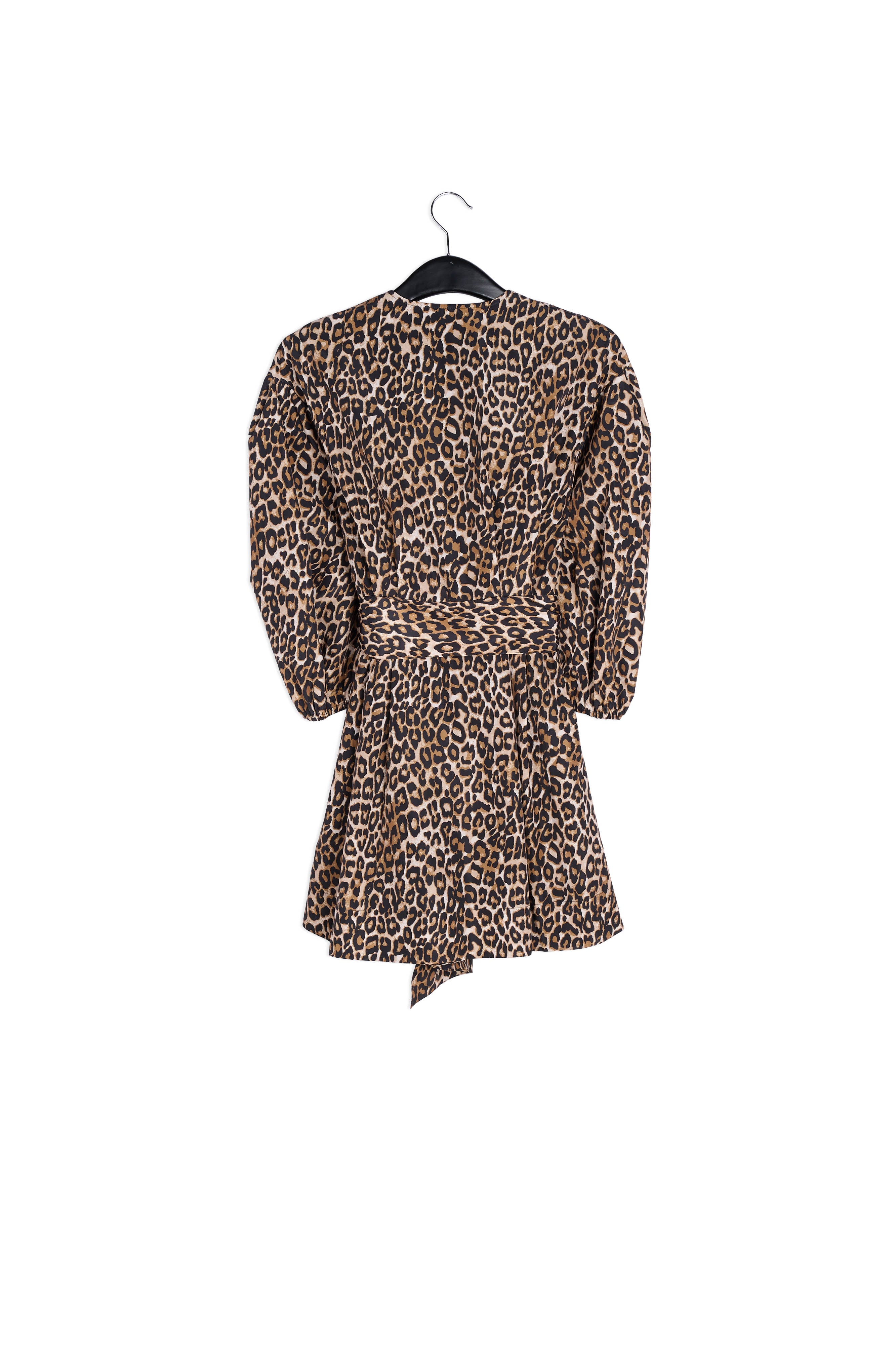 Robe cache-cœur à imprimé léopard RE—SSENTIEL | Essentiel second hand