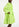 Robe chemise à imprimé fleuri blanc et vert citron Faume - seconde main