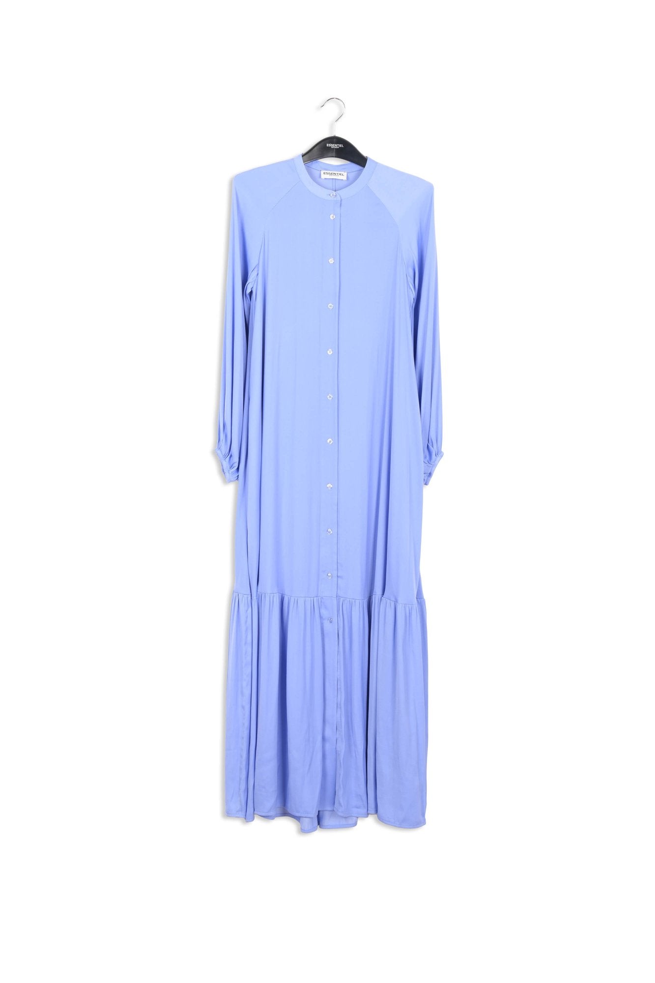 Robe maxi bleue à  manches longues RE—SSENTIEL | Essentiel second hand