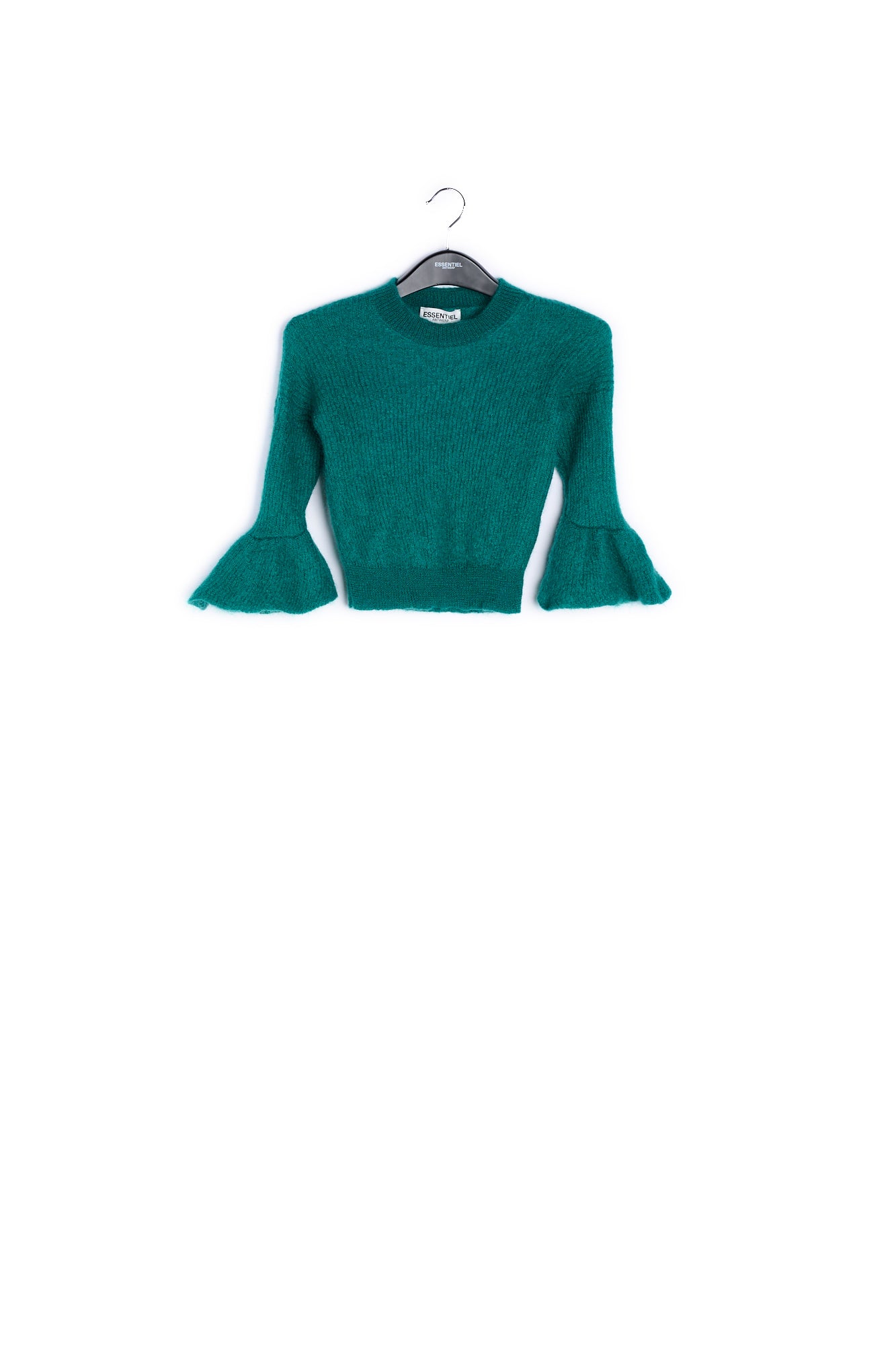 Pull violet à manches volantées RE—SSENTIEL | Essentiel second hand