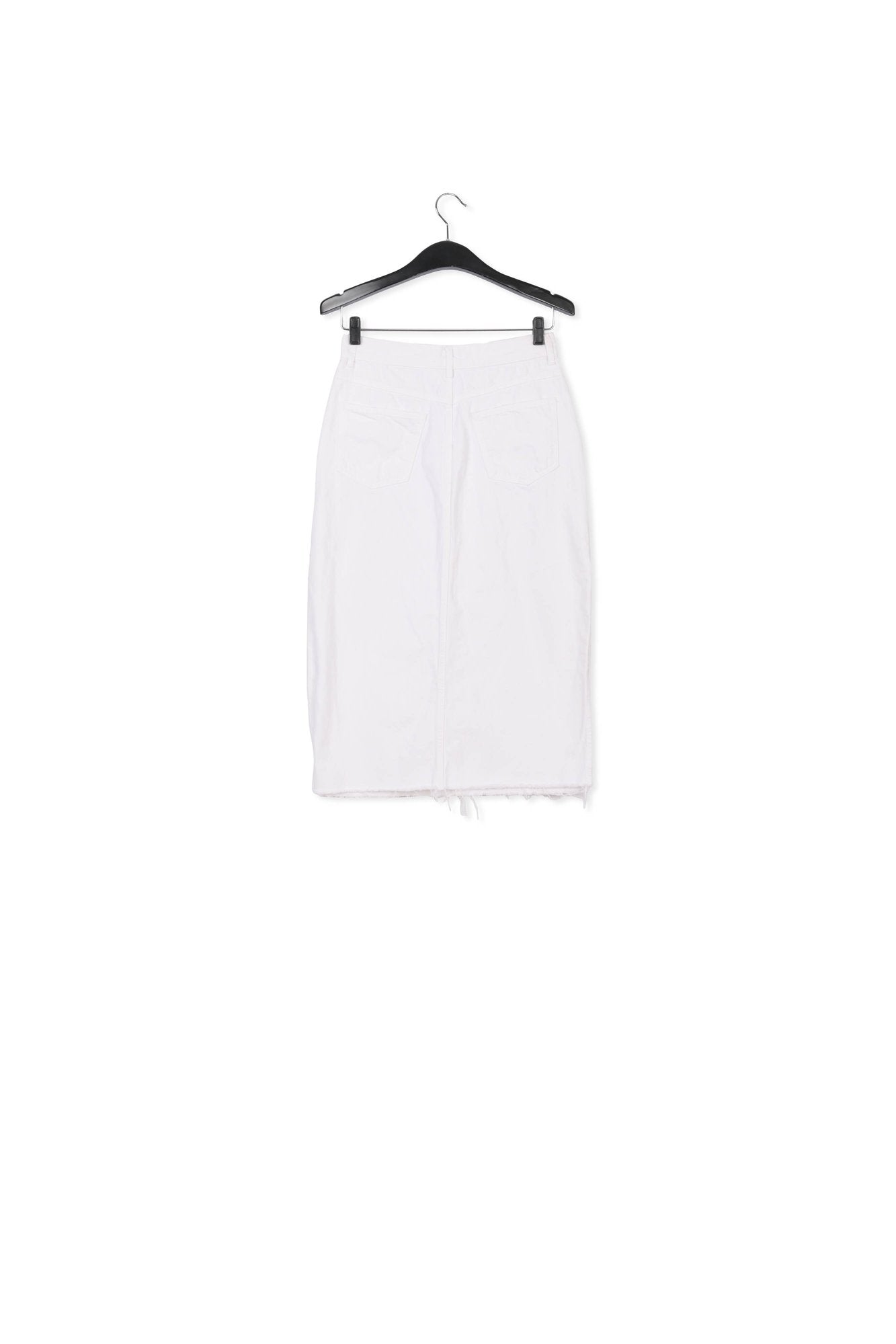 Gebroken witte jeans kokerrok RE—SSENTIEL | Essentiel second hand