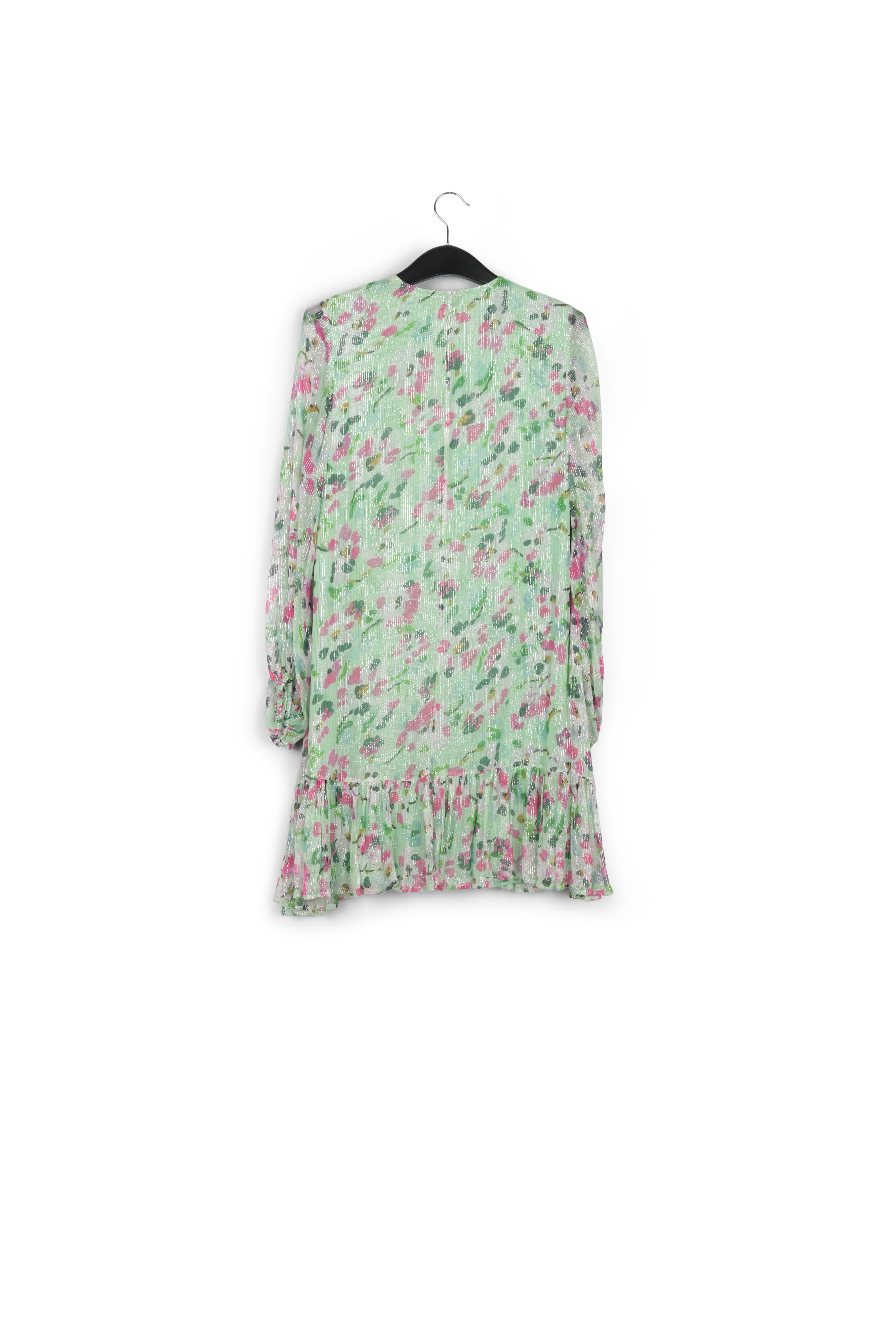 Mint green floral-print a-line dress RE—SSENTIEL | Essentiel second hand