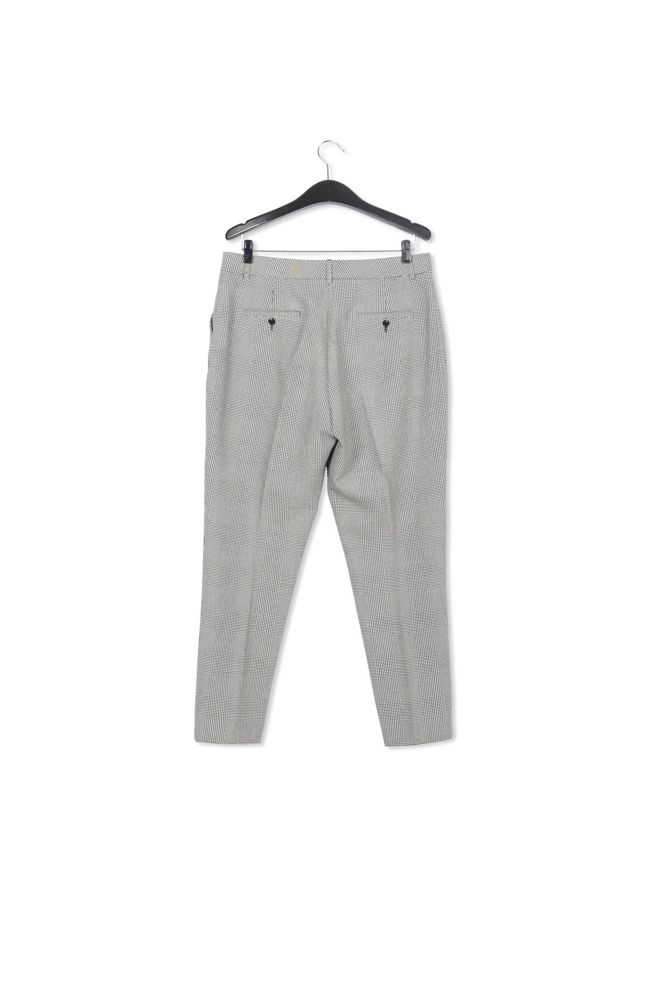 Black and white checked pants RE—SSENTIEL | Essentiel second hand