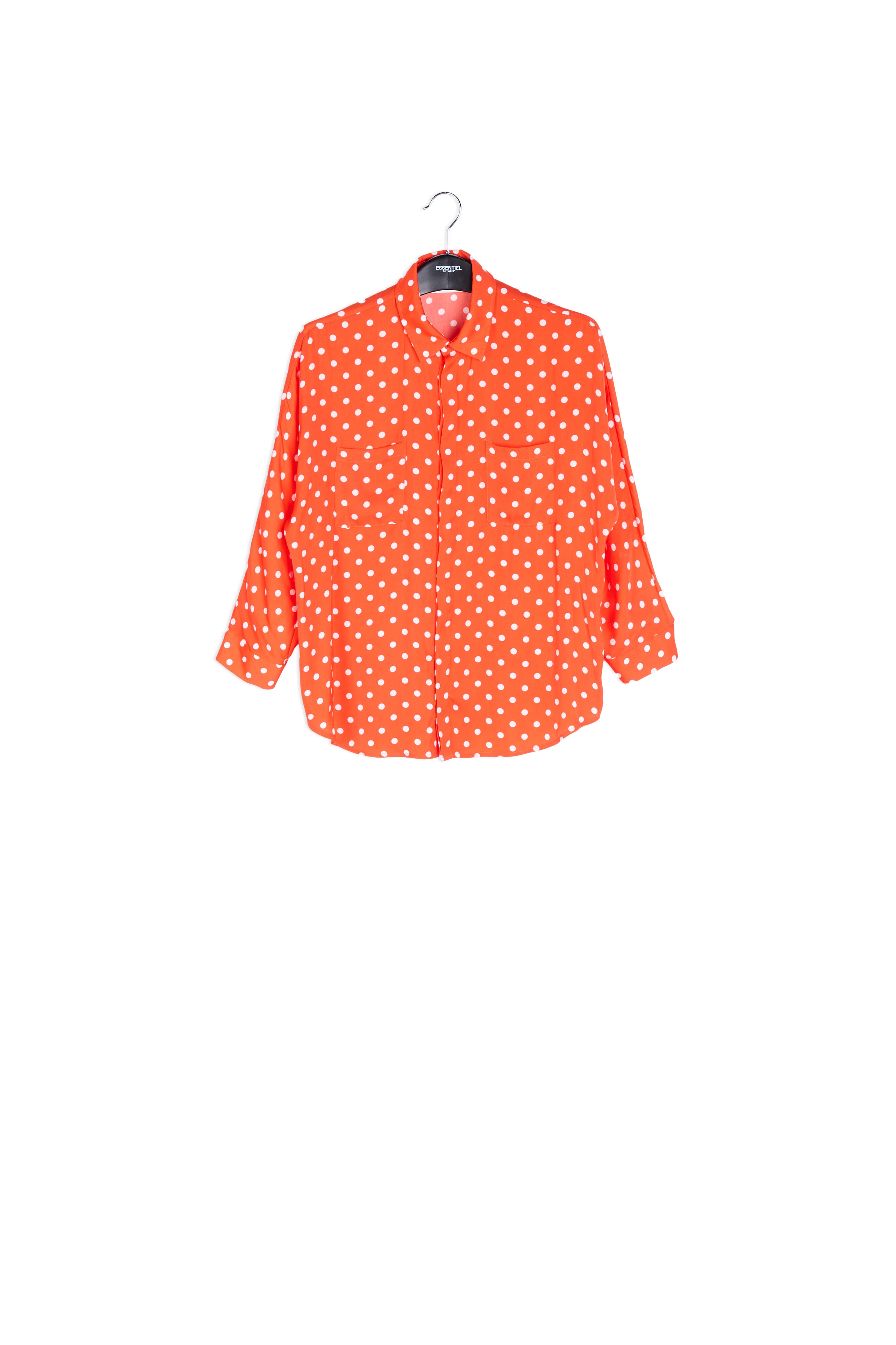 Red polka dot shirt RE—SSENTIEL | Essentiel second hand