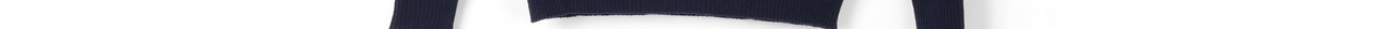 Dark blue fine knit wool-blend sweater Faume - seconde main