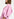 Light pink jacquard top with puffed sleeves Faume - seconde main
