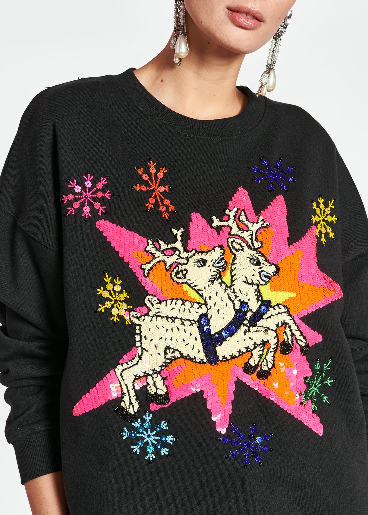 Sequin sweater RE—SSENTIEL | Essentiel second hand