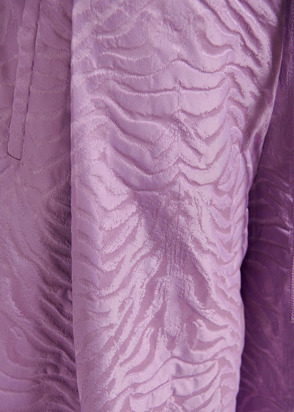 Lilac zebra jacquard wide-leg pants RE—SSENTIEL | Essentiel second hand