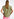 Khaki cotton sleeveless shirt with lace embroidered trimmings Faume - seconde main