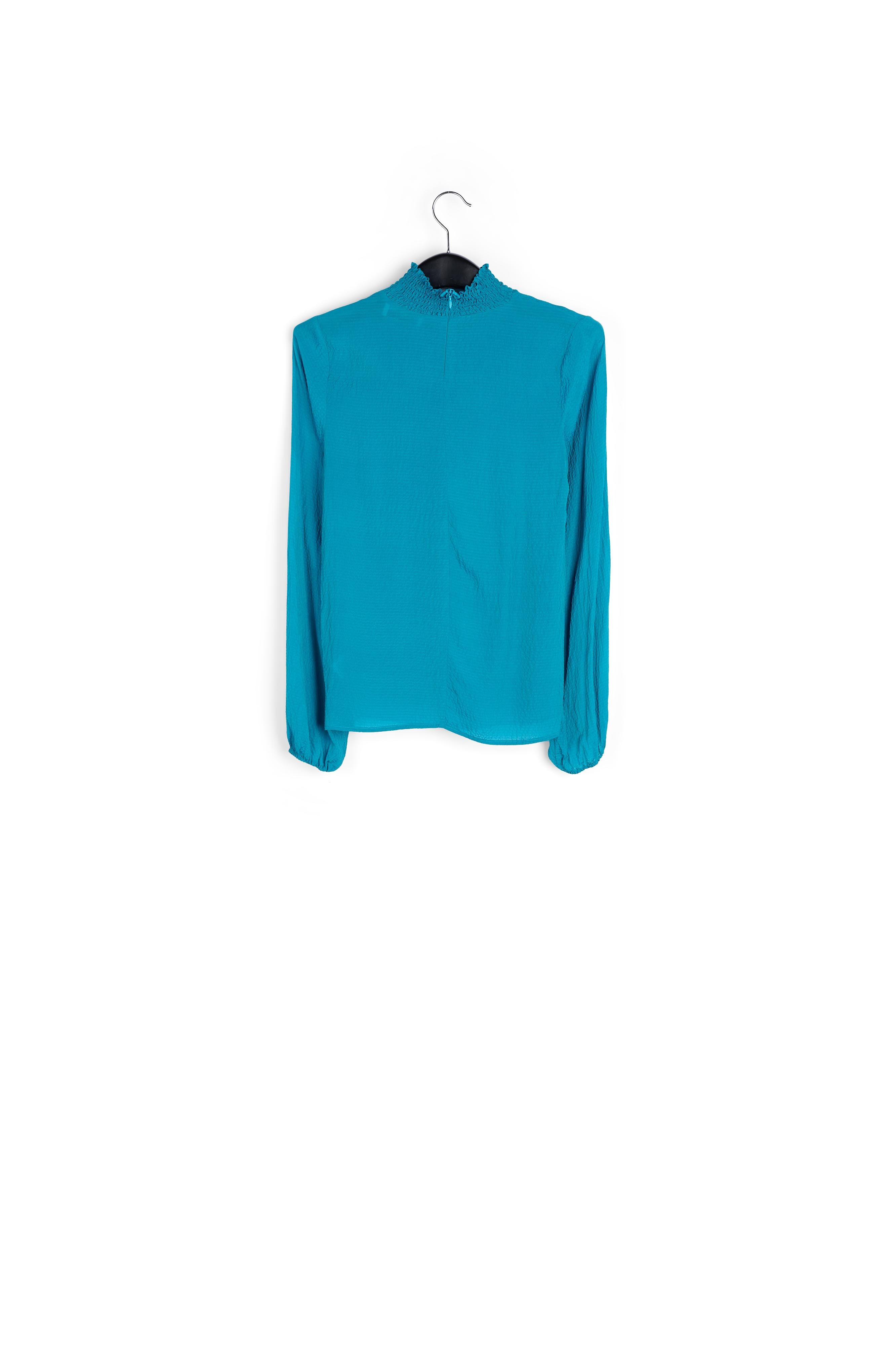 Blauwe top met wijde pasvorm RE—SSENTIEL | Essentiel second hand