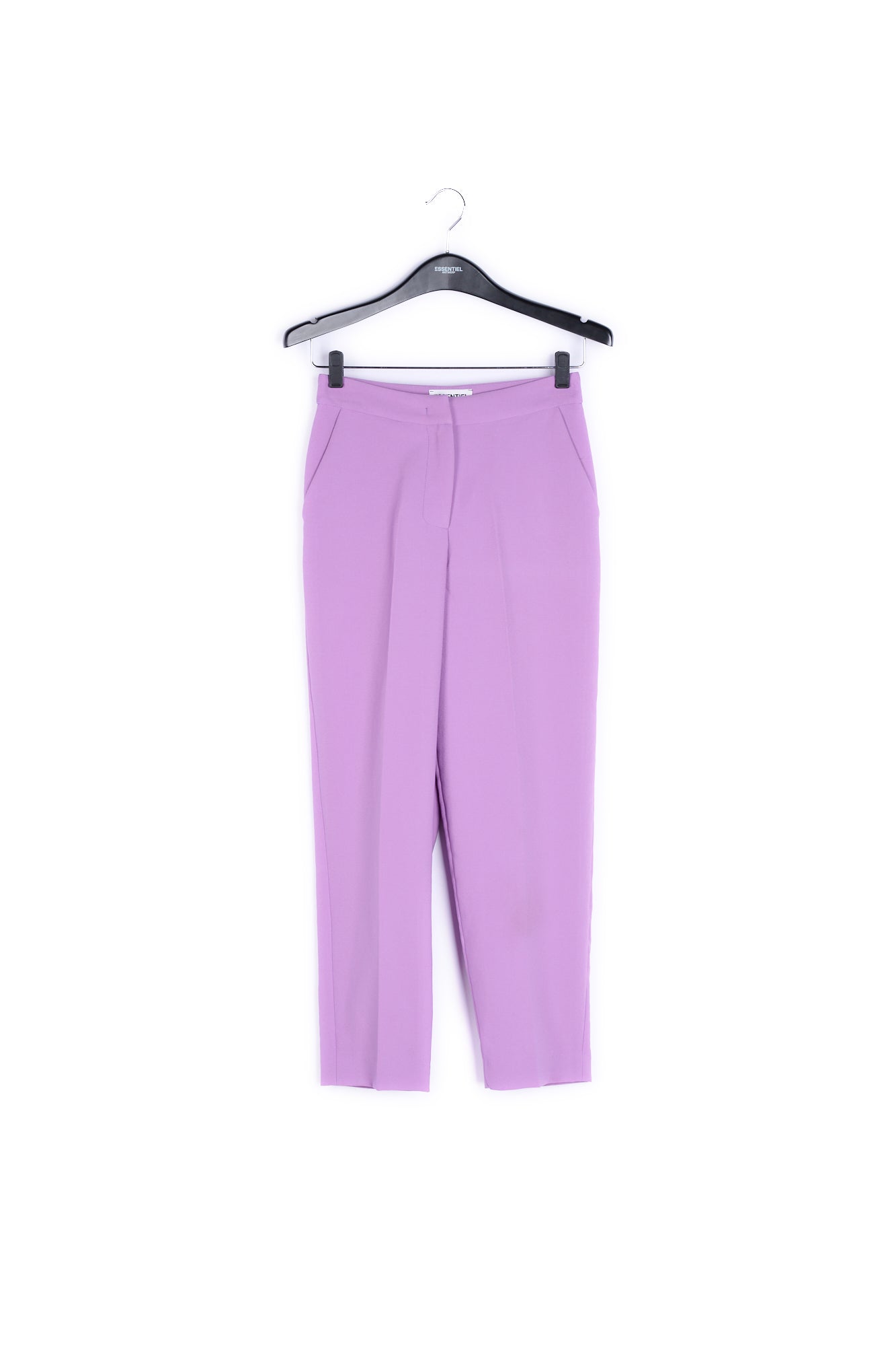 Purple classic tailored trousers RE—SSENTIEL | Essentiel second hand