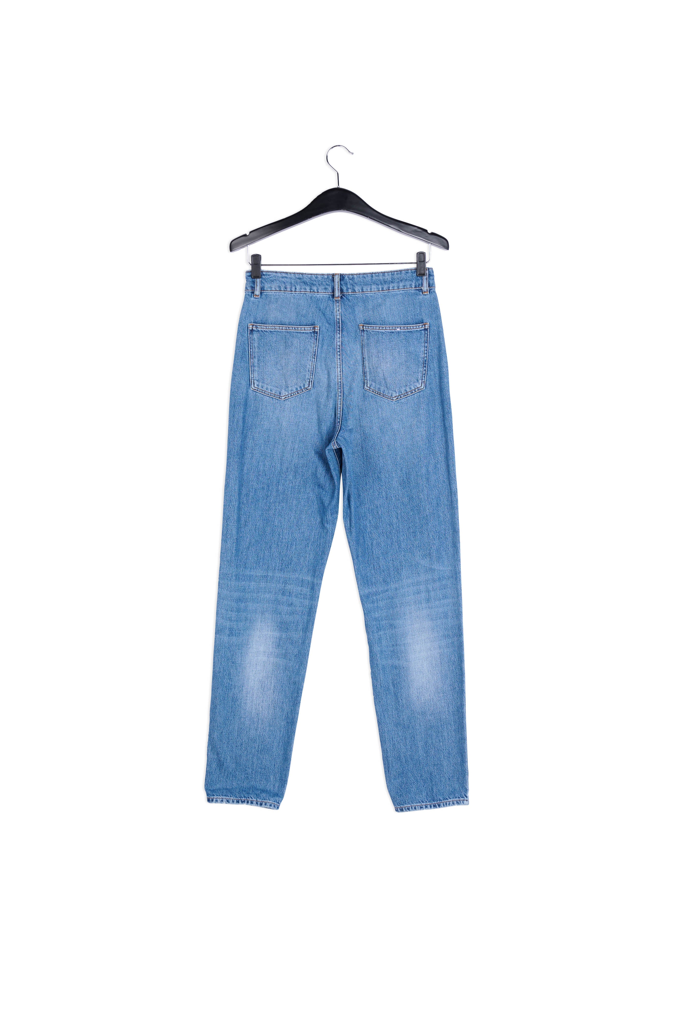 Loose-fit distressed blue jeans RE—SSENTIEL | Essentiel second hand