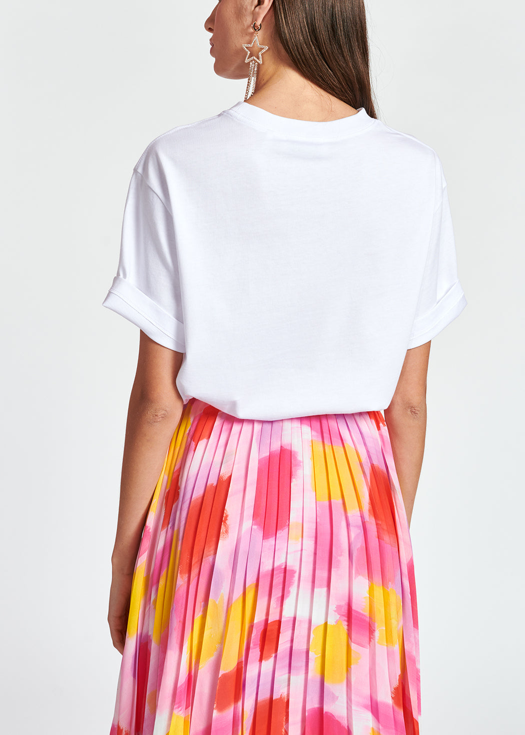 White loose-fit 'Shake your Essentiel Antwerp' T-shirt RE—SSENTIEL | Essentiel second hand