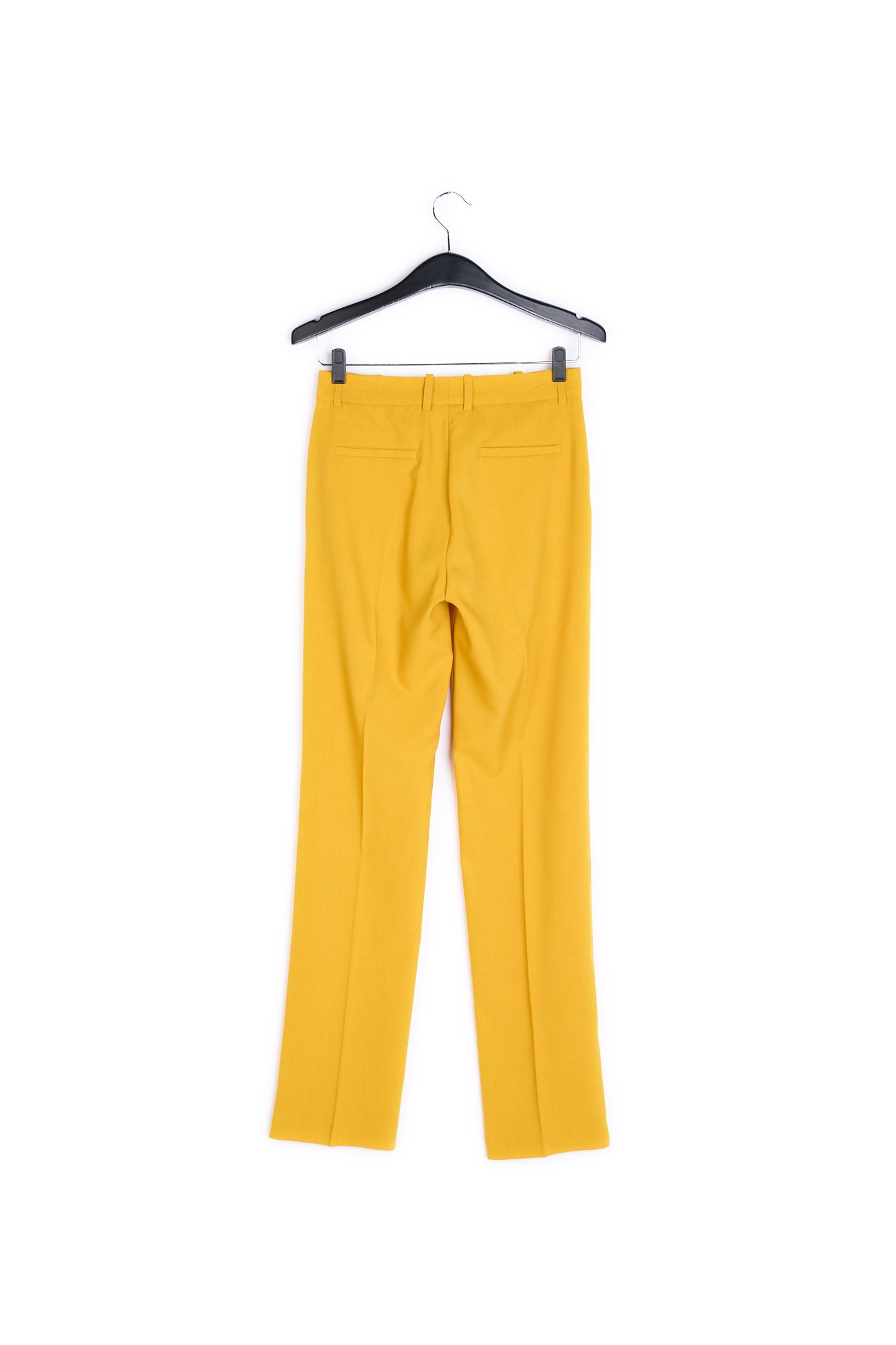 Yellow tailored trousers RE—SSENTIEL | Essentiel second hand