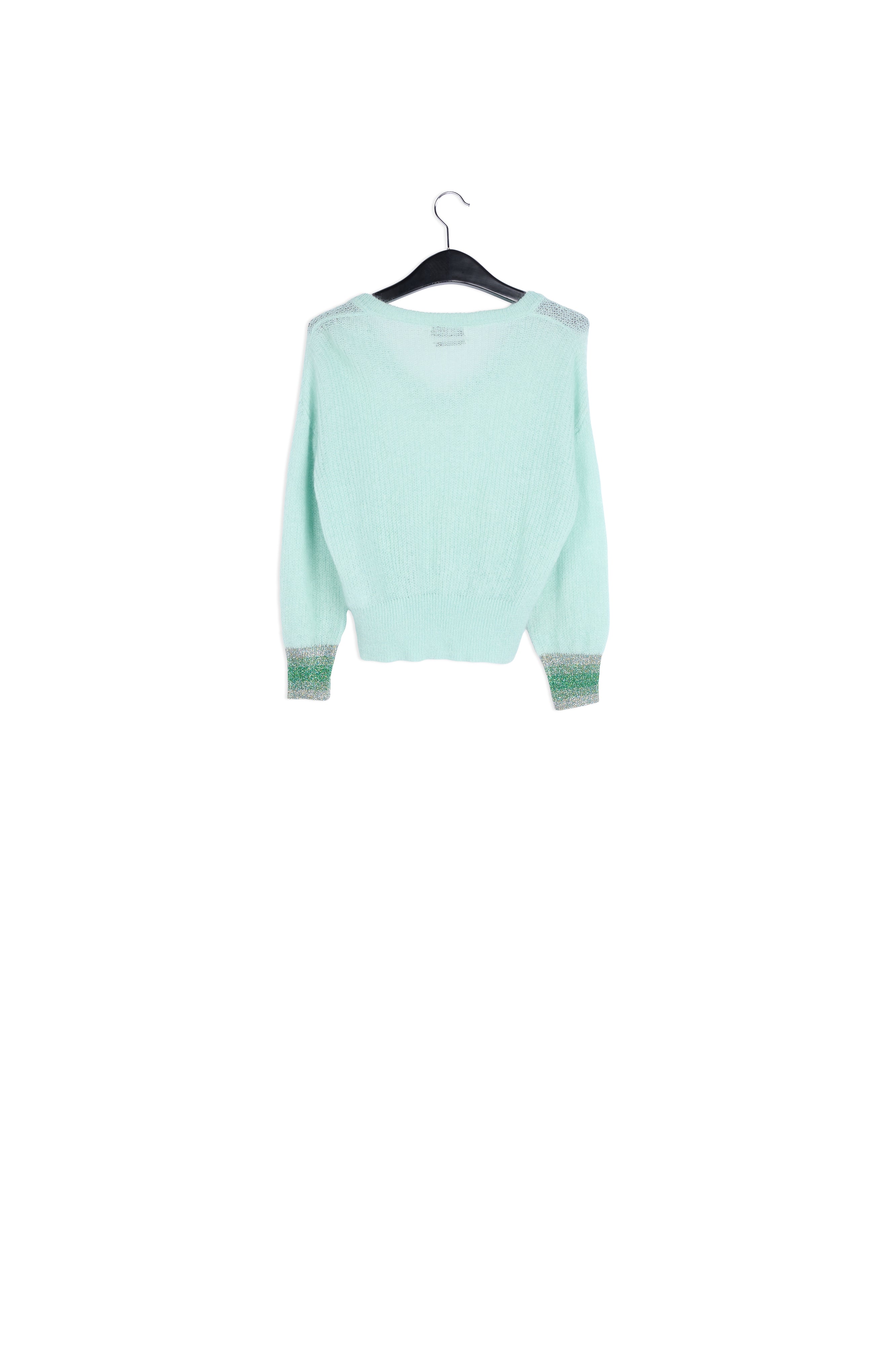 Lurex cuff v sweater RE—SSENTIEL | Essentiel second hand